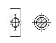 Exchangeable die sets
for crimping tool 31460